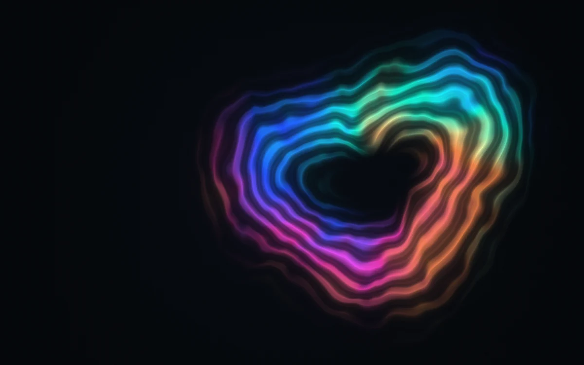 A composition from Lumen, an interactive RawBee Studio experiment